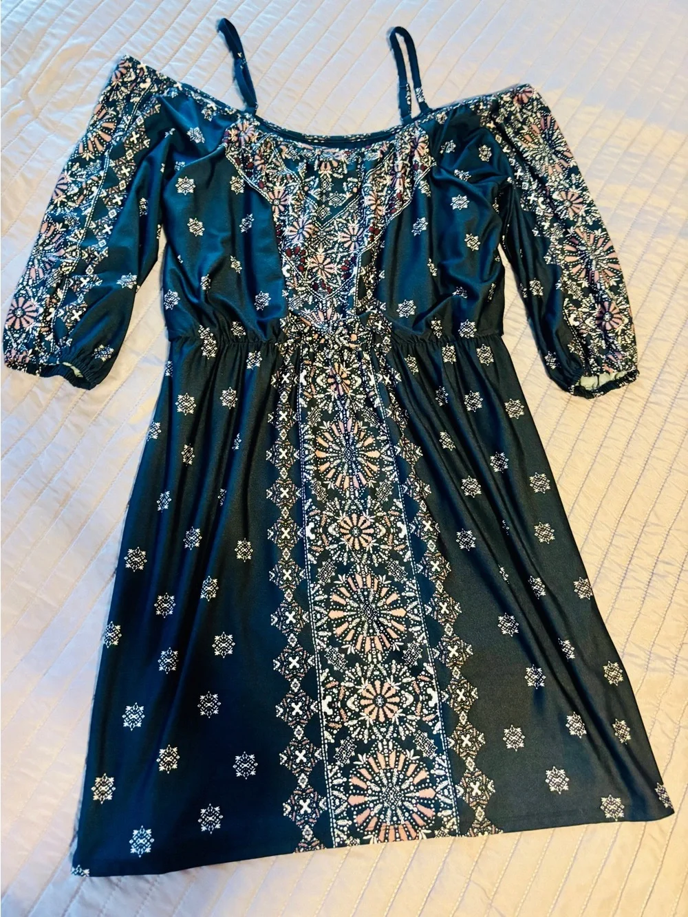 Maurices Plus Size 0 (14W/16W) Boho Dress